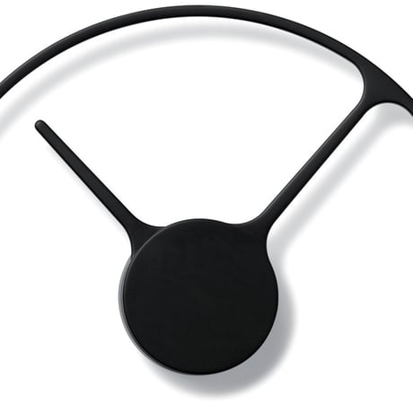 ステルトン◆STELTON Time wall clock◆851 掛け時計 (黒)◆Jehs & Laub