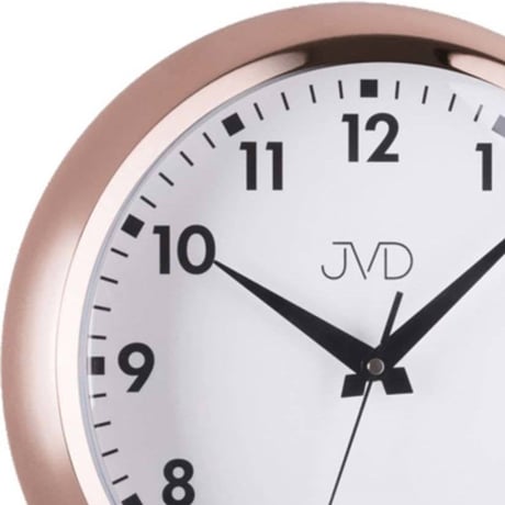 JVD◆HT077.1◆シンプルウォークロック壁掛け時計◆直径32cm◆チェコ共和国、東欧時計