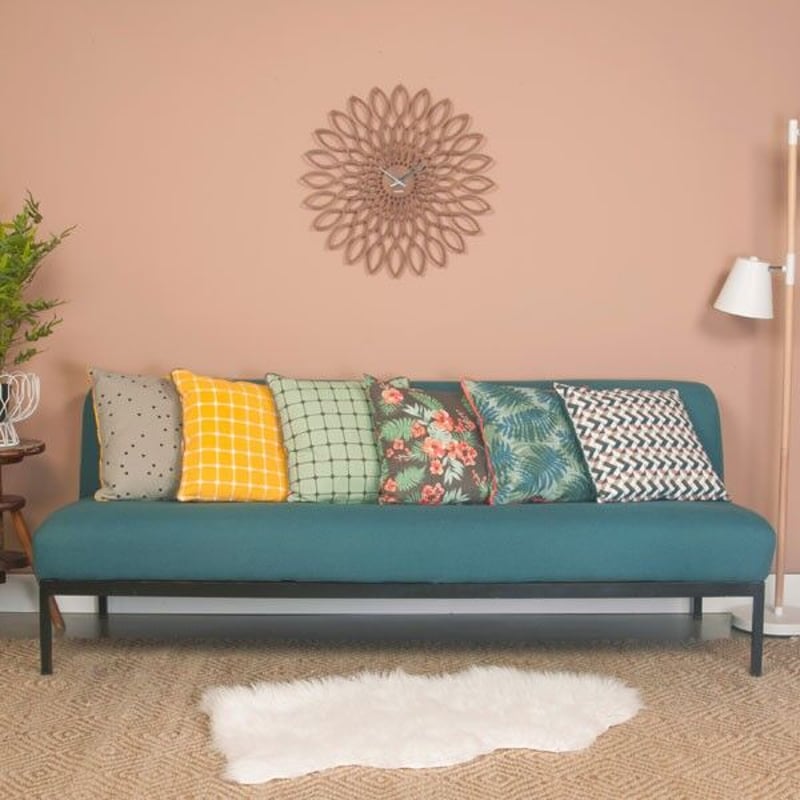 カールソン◇KARLSSON KA5394◇ウッド/ひまわり時計◇直径60cm◇Sunflow