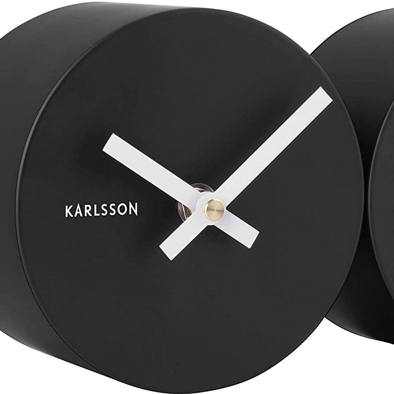 カールソン◇KARLSSON KA5789BK◇デュオ・鳩時計(黒)◇26㎝◇DUO CUCK