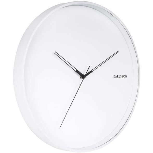 カールソン◇Karlsson KA5807WH◇HUE壁掛け時計(40cm)◇白◇アルマンド
