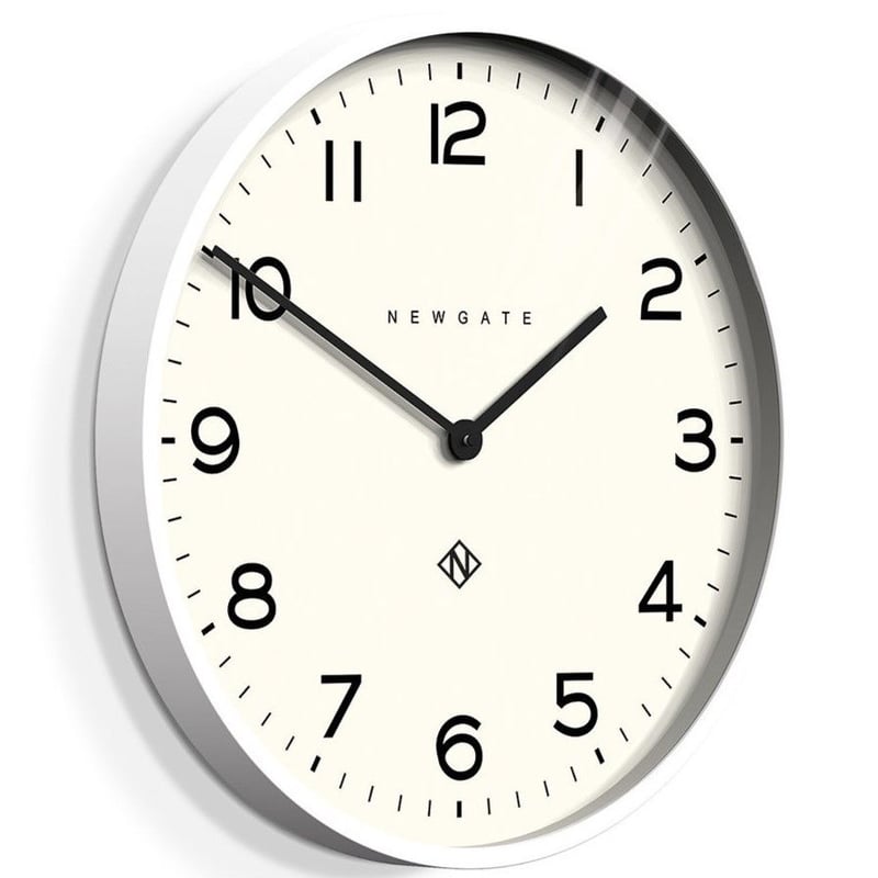 ニューゲート◇NUMONE149PW◇ナンバーワンエコークロック 大型掛け時計