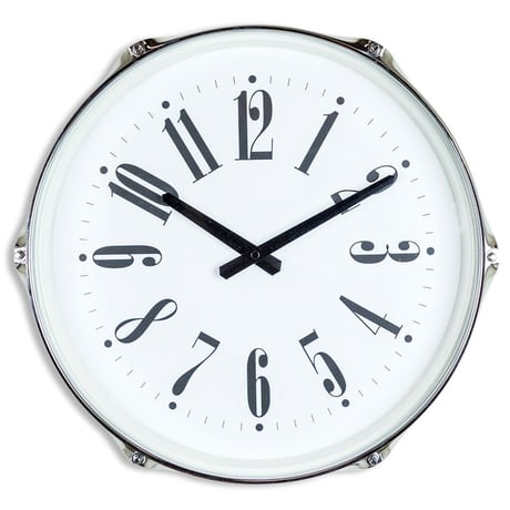 レッドキャンディ◆MR-FCM7◆ビートイットドラム・壁掛け時計◆赤◆Beat It Drum Wall Clock