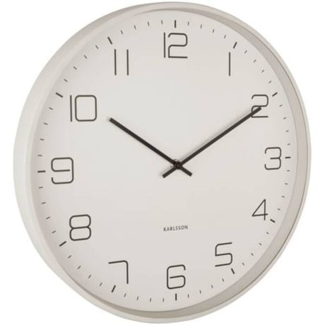 カールソン◆KARLSSON  KA5751WG◆LOFTY  掛け時計(40cm)◆ホワイト◆Armado Breeveld