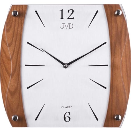 JVD◆JVD N11027 / 11◆デザインウォークロック壁掛け時計◆27cm x 29.5cm◆チェコ共和国、東欧時計