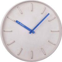 JVD◆JVD HB23.4◆シンプルデザインクロック、壁掛け時計◆青いポインター◆チェコ共和国、東欧時計