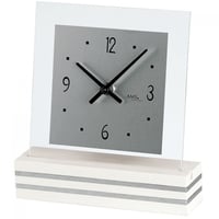 アームス ◆AMS 1108◆スクエアスタイルの置き時計◆ドイツ製クォーツムーブメント