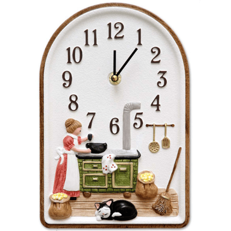 TERRASTUDIO◆03.0973.00◆キッチンクロック・壁かけ時計◆ハンドメイド/ドイツ製