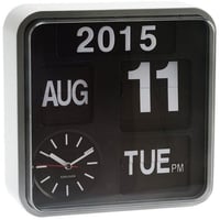 カールソン◆KARLSSON KA5364WH◆ミニフリップ壁掛け時計(ホワイト)◆Mini Flip Wall Clock