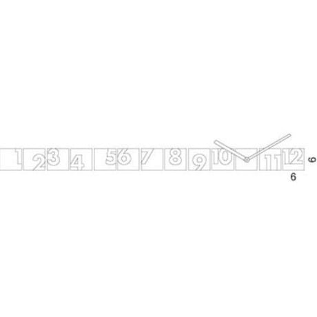 RND_LAB◆PROG01342WH◆RNDタイムウォールクロック(白)◆Progetti、イタリア