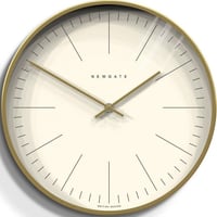 ニューゲート◇Newgate GWL12MK◇50代のスタイル掛け時計 (白黒)◇50s