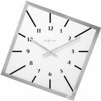 NEXTIME◆NEXT 8176WI◆オフバランス・壁掛け時計◆47 x 45,1 x 6,4 cm◆Off Balance