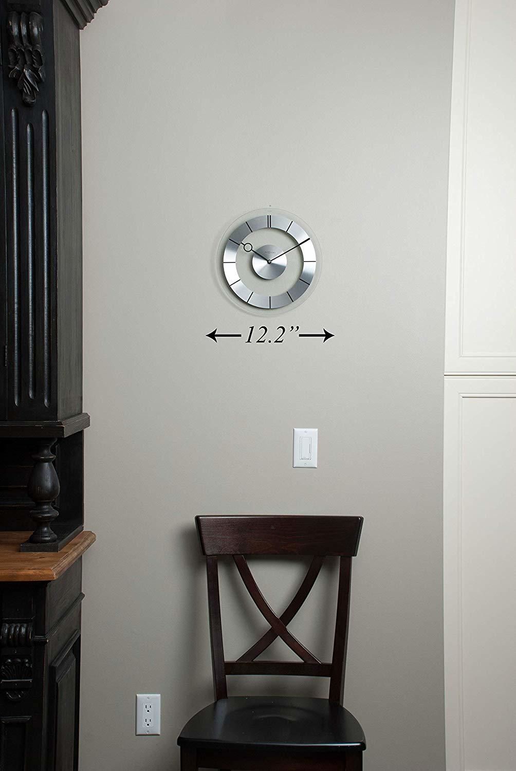 【送料込】NEXTIME ウッドウッドミディアム 壁掛け時計(グレー) 35cm NEXTIME◇NEXT 2790◇