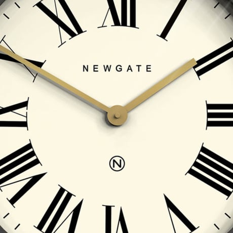 ニューゲート◆Newgate PUT538BGY◆バトラー掛け時計◆ブリザードグレイ◆Ø45cm