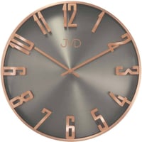 JVD◆HO171.2◆ローズゴールドの壁時計◆直径35cm◆チェコ共和国、東欧時計