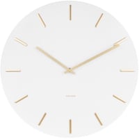 カールソン◆KARLSSON KA5716WH◆チャームウォールクロック(ホワイト)◆45cm◆Charm Wall Clock