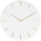 カールソン◆KARLSSON KA5716WH◆チャームウォールクロック(ホワイト)◆45cm◆Charm Wall Clock
