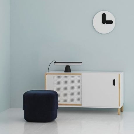ノーマンコペンハーゲン◆NORMANN COPENHAGEN◆シンプル掛け時計(白)◆ジョナス・ワーゲル