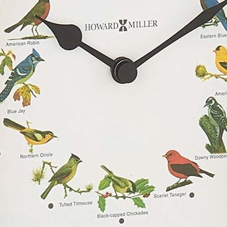 ハワード・ミラー◆Howard Miller 645-405◆鳥時計◆SONGBIRDS OF NORTH AMERICA III