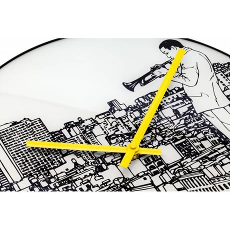 NEXTIME◆NEXT 8191◆"Trumpet City" トランペットシティ掛け時計◆ティムスーンホーフェン