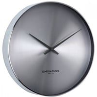 ロンドンクロック◆LONDON CLOCK  063298◆クローム仕上げの壁時計◆CHROME FINISH WALL CLOCK