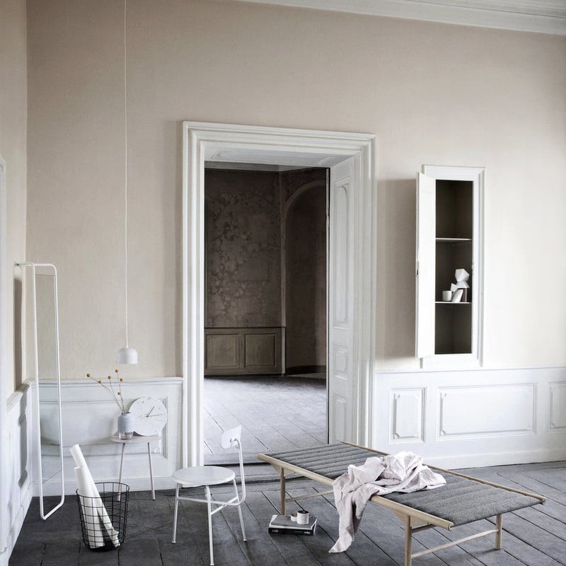 メニュー◇Menu◇Marble wall clock◇大理石の壁掛け時計、ホワイト