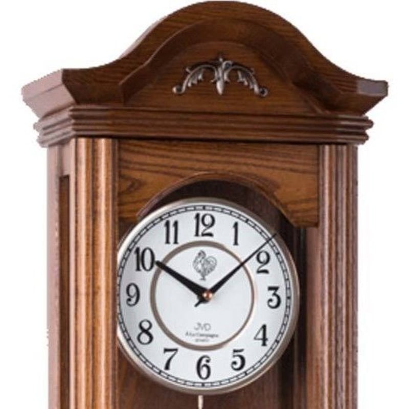 JVD◇N9360.2◇古典的な壁掛け時計、振り子時計◇ミディアムブラウン