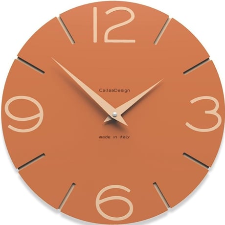 ドイツ製テラコッタの掛け時計 ドイツ製テラコッタの掛け時計