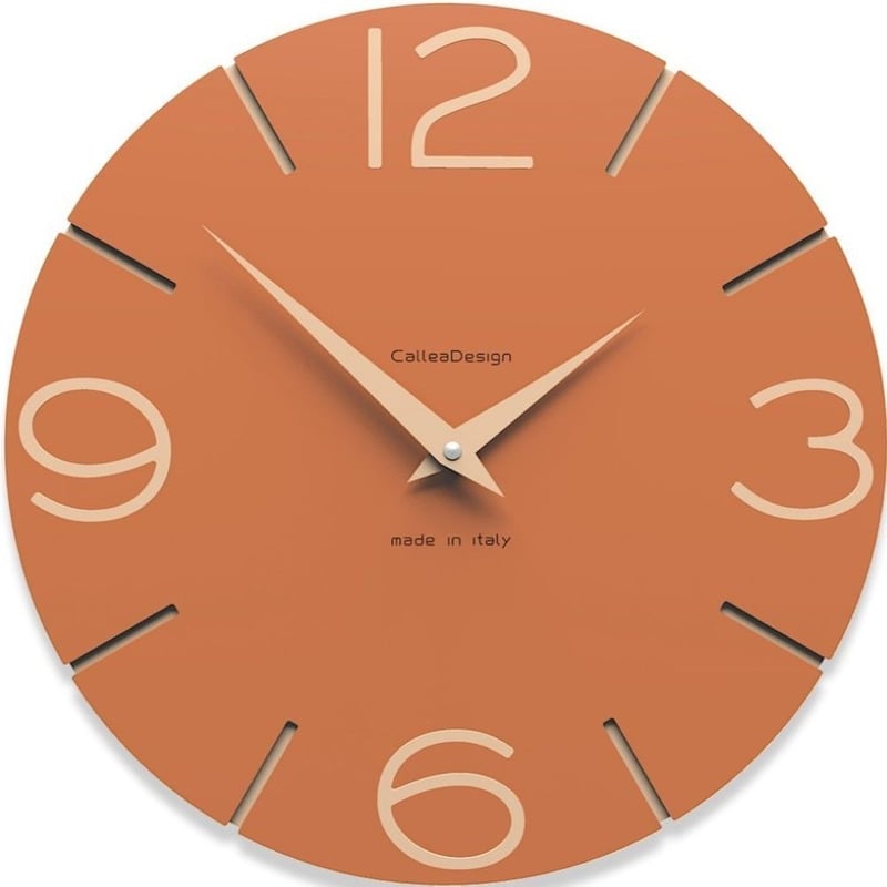 ドイツ製テラコッタの掛け時計 ドイツ製テラコッタの掛け時計