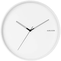カールソン◆Karlsson KA5807WH◆HUE壁掛け時計(40cm)◆白◆アルマンドブリーベルド