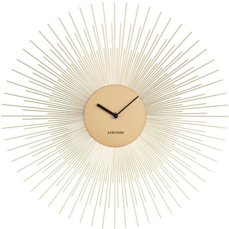 カールソン◆KARLSSON KA5818GD◆デザイン 掛け時計(ゴールド)◆60㎝◆Peony Large Wall Clock