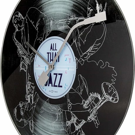 NEXTIME◆NEXT 8184◆All the Jazz・すべてのジャズ 掛け時計◆ティムスーンホーフェン