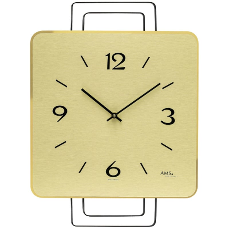 アームス ◇AMS 9691◇真鍮文字盤掛け時計◇クォーツムーブメント◇ 42