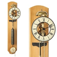 ヘルムレ◇Hermle 23025-500721◇機械式スケルトン振り子時計(ゴールド