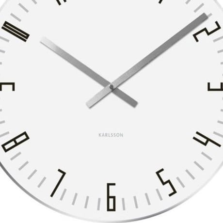 カールソン◆KARLSSON  KA4923◆スリムインデックスクロック 掛け時計◆Boxtel＆Buijs