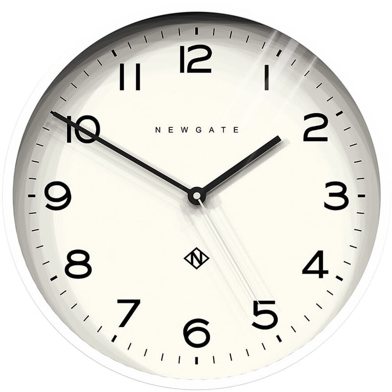ニューゲート◇Newgate NUMTHR129PW◇ホワイト掛け時計 (37