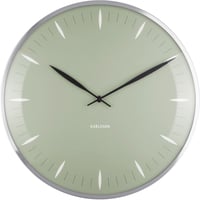 カールソン◆Karlsson KA5761GR◆リーフガラス壁掛け時計◆Ø40cm◆Boxtel＆Buijs