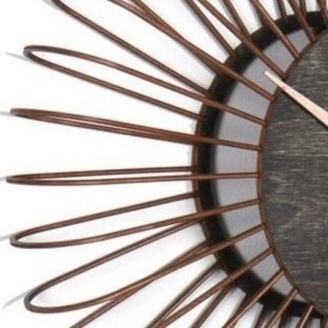 FARBFLUT DESIGN◆CIRCULO サーキュロ◆デザイナーの壁掛け時計◆55 cm◆ブラック