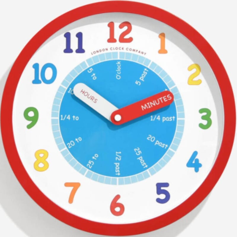 ロンドンクロック◇LONDON CLOCK 24183◇子供向けの壁掛け時計