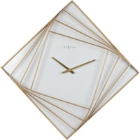 NEXTIME◆NEXT  3268◆ネクスタイム ターニングスクエア掛け時計◆85cm◆TURNING SQAURE