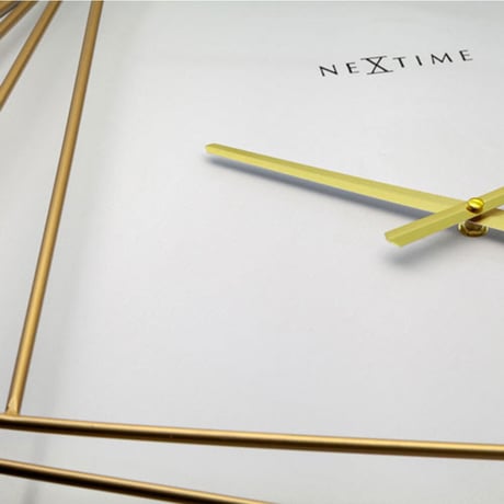 NEXTIME◆NEXT  3268◆ネクスタイム ターニングスクエア掛け時計◆85cm◆TURNING SQAURE