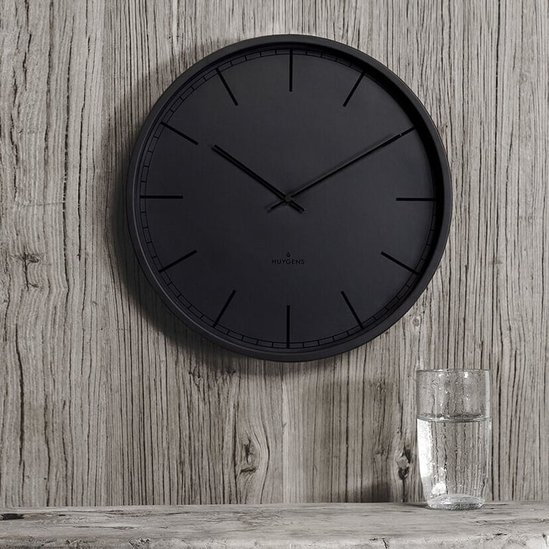KARE 壁掛けマイロブラックO50cm ウォールクロック