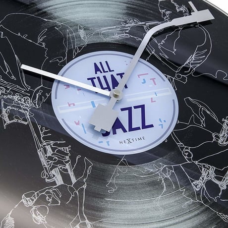 NEXTIME◆NEXT 8184◆All the Jazz・すべてのジャズ 掛け時計◆ティムスーンホーフェン
