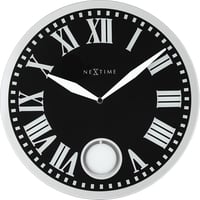 NEXTIME◆NEXT   8161◆ネクスタイム ルーマニア掛け時計◆Ø43cm◆ROMANA