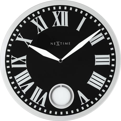 NEXTIME◆NEXT   8161◆ネクスタイム ルーマニア掛け時計◆Ø43cm◆ROMANA