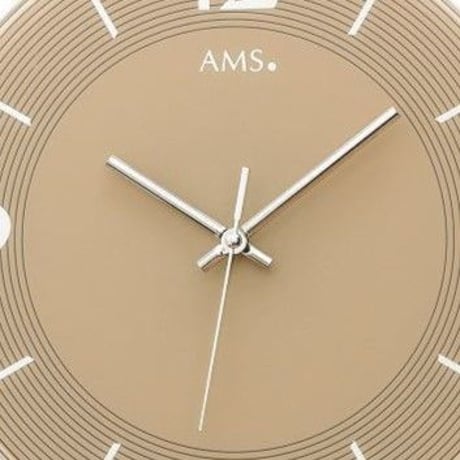 アームス ◆AMS 9572◆シンプルな掛け時計◆クォーツムーブメント