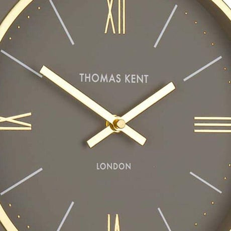 トーマスケント◆THOMAS KENT B09164SF6N◆‎ハンプトンウォールクロック◆トープ 掛け時計◆約10インチ