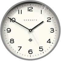 ニューゲート◆NNUMTHR129PGY ◆ナンバースリーエコークロック  大型掛け時計 (グレー37㎝)◆Number Three Echo Clock