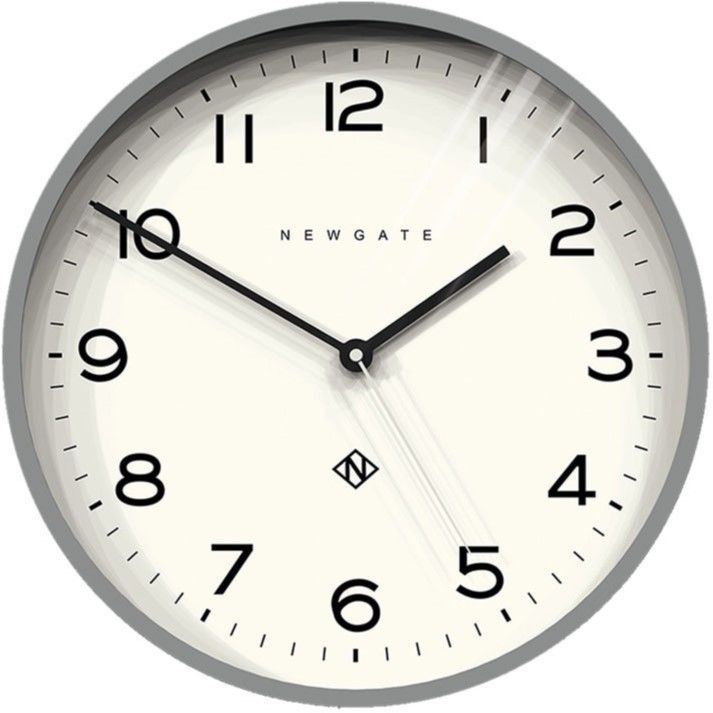 ニューゲート◇NNUMTHR129PGY ◇ナンバースリーエコークロック