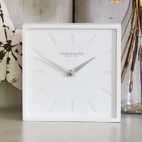 ロンドンクロック◆LONDON CLOCK 3145◆白いシンプル壁掛け時計◆London Clock Company